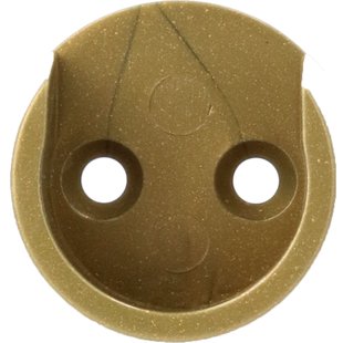 Interfer Kastroededrager 25mm Brons 2 Stuks