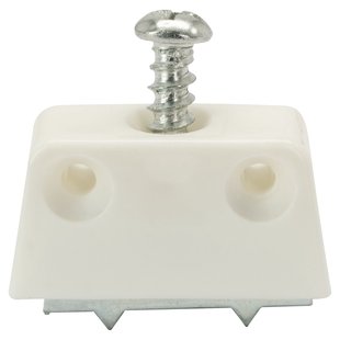 Hoekpaneelverbinder 40x20mm Wit 12 Stuks