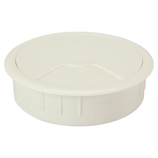 Kabeldoorvoer Ø80mm Kunststof Wit