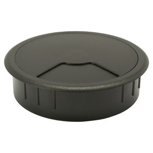 Kabeldoorvoer Ø80mm Kunststof Zwart