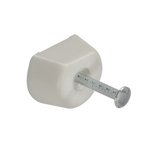 Kastplankdrager Met Nagel Wit 16 Stuks