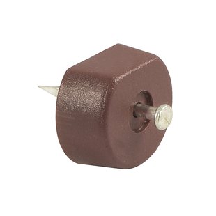 Kastplankdrager - Bruin Kunststof - 16 Stuks