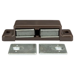 Magneetsnapper 4kg Dubbelsluiting Bruin 2 Stuks