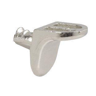 Kastplankdrager - Vernikkeld Staal - 5 Mm - 12 Stuks