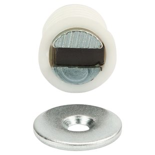 Magneetsnapper Inboor 3kg Wit 2 Stuks