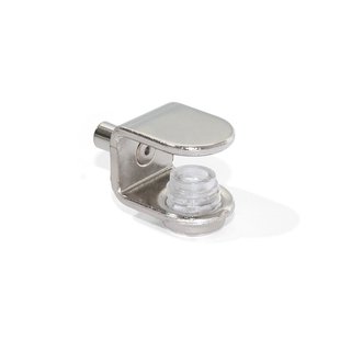 Glasplaatdrager Insteek Vernikkeld 4 Stuks