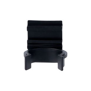 Interfer Plinthouder Stelpoot Plastic Zwart 4 Stuks