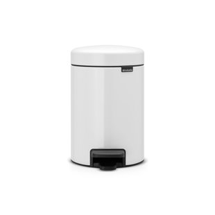 Brabantia Prullenbak Newicon 3l White