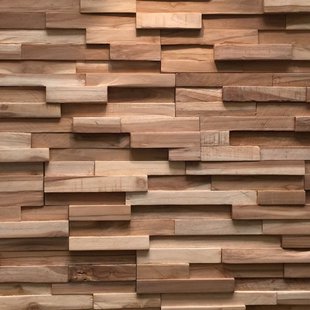 Klimex Houtstrips Ultrawood Firenze - Teak - Fsc - 0,09m²