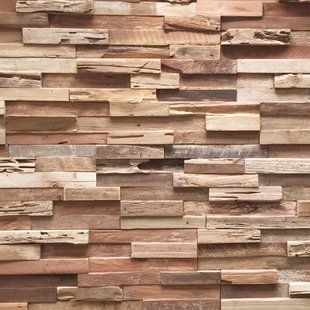 Klimex Houtstrips Ultrawood Colorado - Teak - Fsc - 0,09m²