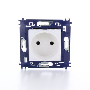 Bticino Inbouwstopcontact Met Aarde (penaarde) 2-polig Wit Ip20