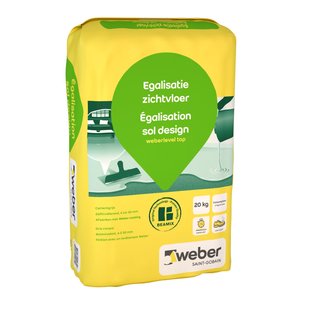 Weber Egalisatie Zichtvloer 20kg