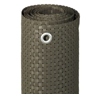 Balkondoek - Kunststof - Grijs - 90x300cm