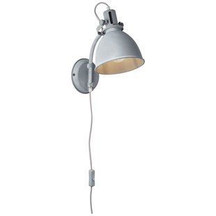 Brilliant Wandlamp Jesper Betongrijs E27