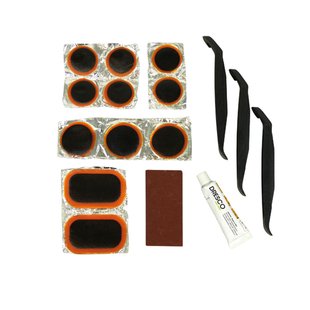 Dresco Bandenplakker Voor Fiets – 17 Stuks