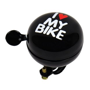 Dresco Fietsbel Dingdong ‘i Love My Bike’ 60mm