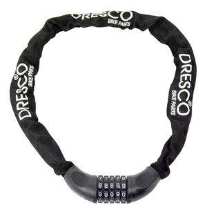 Dresco Kettingslot 90cm, Ø6mm Met Code