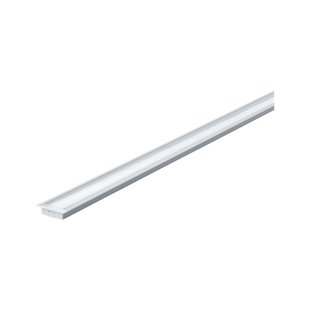 Paulmann Ledstrip Inbouwprofiel Floor Satijn Aluminium 100x27mm