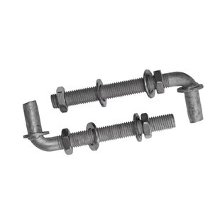 Giardino Muurbevestiging Voor Poortscharnieren Staal Antraciet