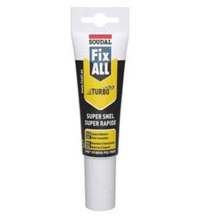 Soudal Lijmkit Fix All Turbo Wit 125ml