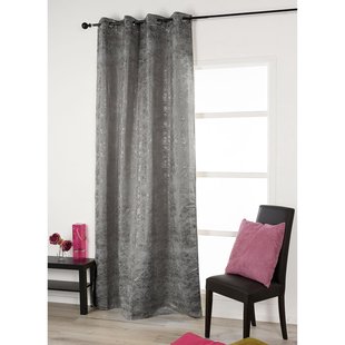 Stardust Verduisterend Kant En Klaar Gordijn Grijs 140 X 260 Cm