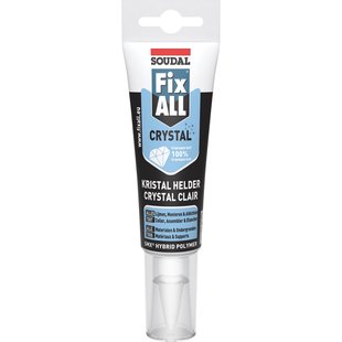 Soudal Lijmkit Fix All Crystal 125ml