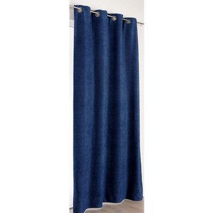 Alaska Verduisterend Kant En Klaar Gordijn Blauw 140 X 260 Cm