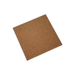 Isolatieplaat Noma Nature - Kurk - Rd Waarde 0,11m² K/w - 6mm - 50x50cm - 4 Stuks