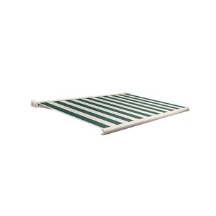 Domasol Knikarmscherm F20 Motor Schakelaar Ral 9001 Dessin Doek D517 350x250cm