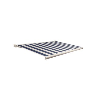 Domasol Knikarmscherm F20 Motor Schakelaar Ral 9001 Dessin Doek D519 400x250cm