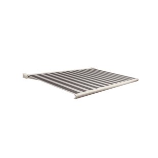 Domasol Knikarmscherm F20 Motor Handzender Ral 9001 Doek D402 350x300cm