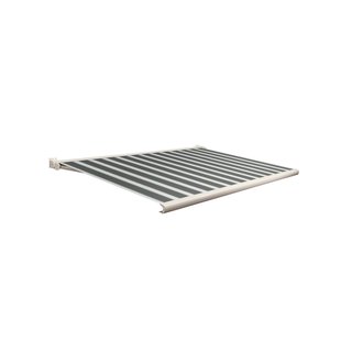 Domasol Knikarmscherm F20 Motor Handzender Ral 9001 Doek D408 450x300cm