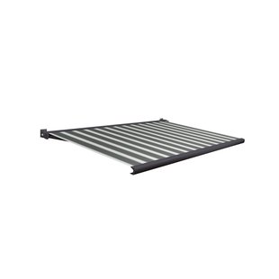 Domasol Knikarmscherm F20 Motor Handzender Ral 7016 Doek D408 450x250cm