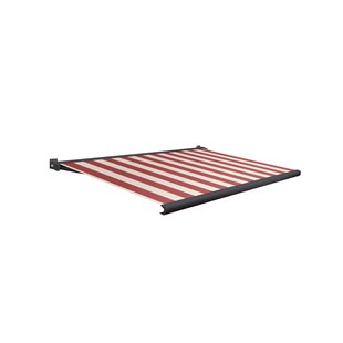 Domasol Knikarmscherm F20 Motor Handzender Ral 7016str Doek D509 400x300cm