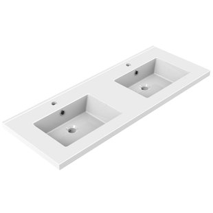 Allibert Wastafel Tobi 120cm Glanzend Wit