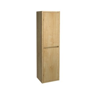 Allibert Hoge Badkamerkast Sense 42cm - Eik Arlington - Met 2 Deuren - 42,4x156x33cm