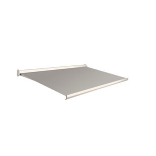 Domasol Knikarmscherm F10 Manueel Ral9001 Grijs Doek D122 400x300cm