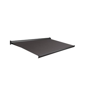 Domasol Knikarmscherm Manueel Factor 10-a Zwart 550x250cm