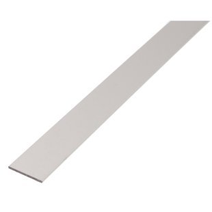 Alberts Plat Profiel - Aluminium Zilver - 50x3mm 2m