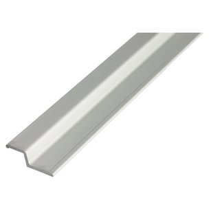 Alberts Profiel - Aluminium Zilver - 40x13x2mm 2m