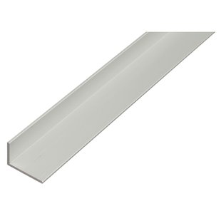 Alberts Hoekprofiel - Aluminium Zilver - 50x20x2mm 1m