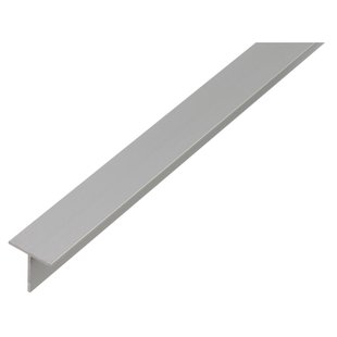 Alberts T-profiel - Aluminium - 15x15x1,5mm 2,6m