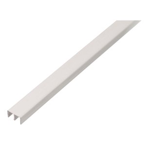 Alberts Profiel - Pvc Wit - 16x10x1mm 2m