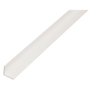 Alberts Hoekprofiel - Pvc Wit - 50x50x1,2mm 2m