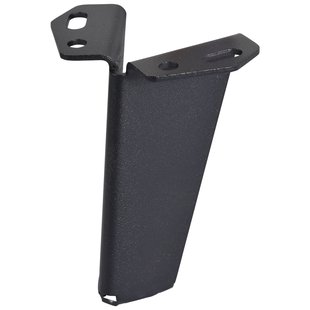 Duraline Meubelpoot Gevouwen Staal 10cm Mat Zwart