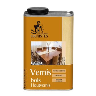 Les Anciens Ébénistes Houtvernis Kleurloos Hoogglans 1l