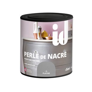 Perle De Nacre Verf Voor Meubelen 500ml - Platina