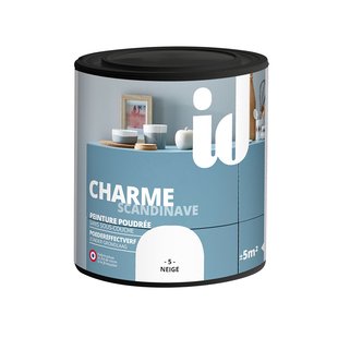 Id Krijtverf Effect Charme Meubels Sneeuw 500ml