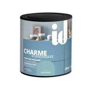 Id Krijtverf Effect Charme Meubels Gustaviaans Blauw 500ml