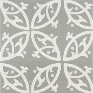 Wand- En Vloertegel Topkapi - Keramiek - Antraciet - 20x20cm - Pakketinhoud 1m²